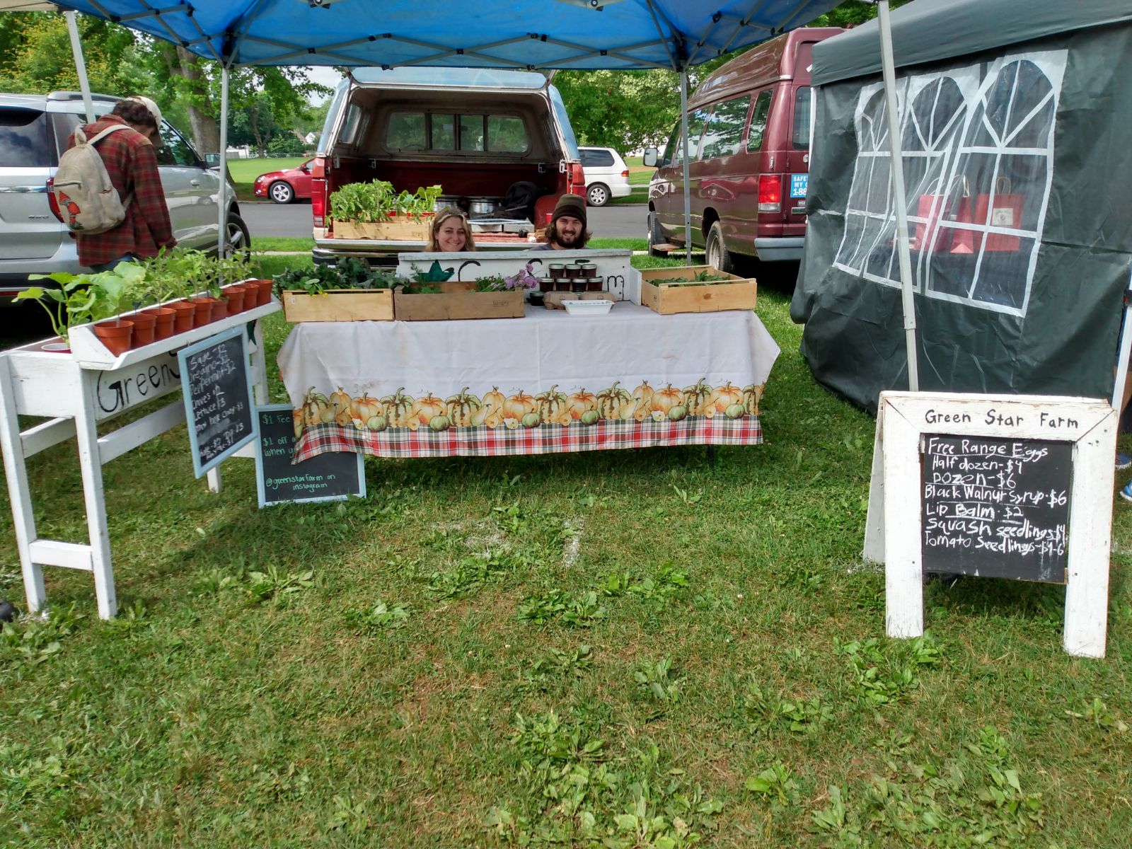 At The Saucon Valley Farmers Market Today